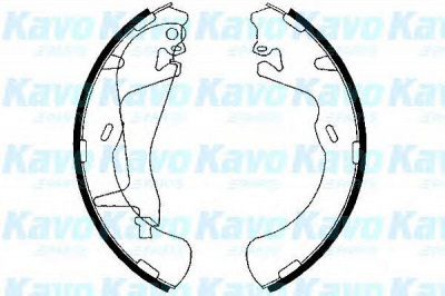 KAVO PARTS bs3406 -  Комплект тормозных колодок